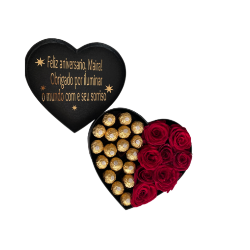 Coffret-Cadeau "Amour et Douceur" en Forme de Cœur - Image 4