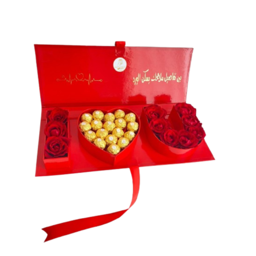 Coffret Cadeau "Mon Amour" – Roses et Chocolats